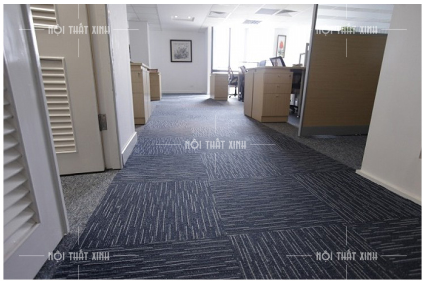 thảm cuộn hay tấm cho văn phòng