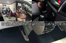 Thảm lót sàn ô tô Audi A4 2018- OTOM Việt Nam