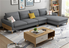 Sofa vải bán sẵn tại thương hiệu nội thất Nhà Việt