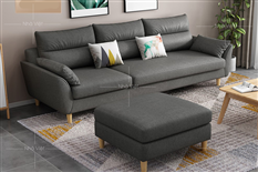 Tìm hiểu về bộ sofa nỉ hai chỗ cho phòng khách nhỏ